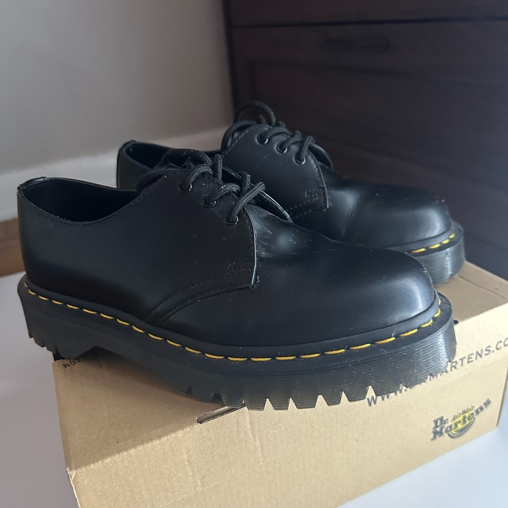 Black Dr. Martens 1461 BEX boots